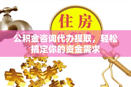 丽江公积金咨询代办提取，轻松搞定你的资金需求