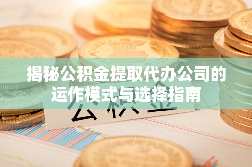 丽江揭秘公积金提取代办公司的运作模式与选择指南