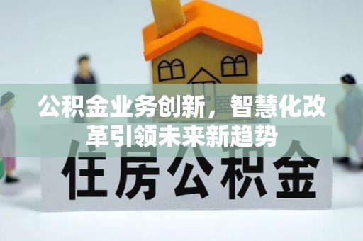 丽江公积金业务创新，智慧化改革引领未来新趋势
