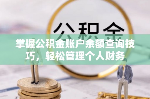 丽江掌握公积金账户余额查询技巧，轻松管理个人财务