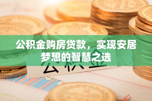 丽江公积金购房贷款，实现安居梦想的智慧之选