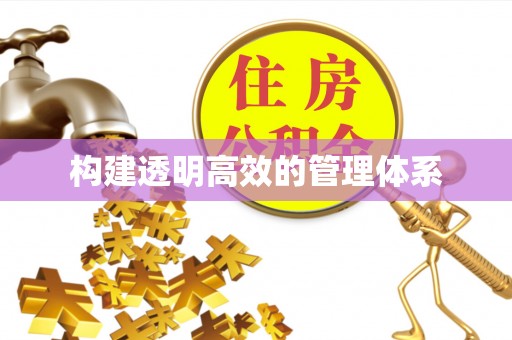 丽江构建透明高效的管理体系