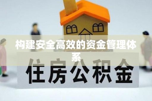 丽江构建安全高效的资金管理体系