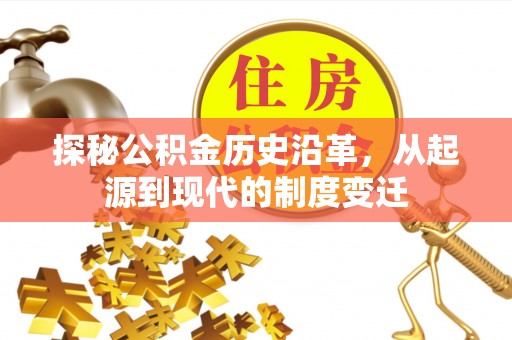 丽江探秘公积金历史沿革，从起源到现代的制度变迁