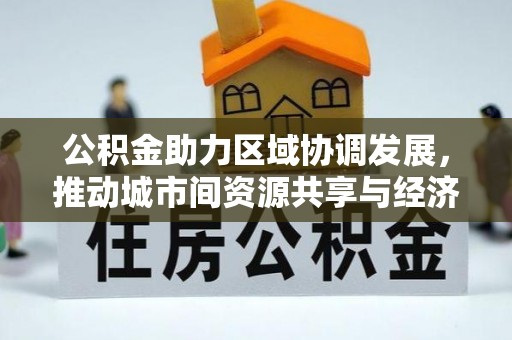丽江公积金助力区域协调发展，推动城市间资源共享与经济均衡发展