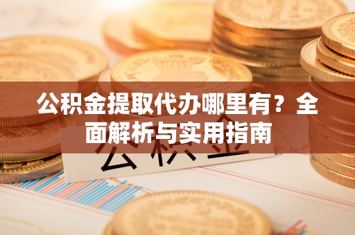 丽江公积金提取代办哪里有？全面解析与实用指南