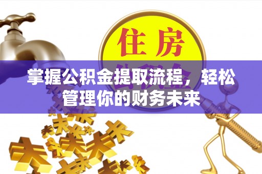 丽江掌握公积金提取流程，轻松管理你的财务未来