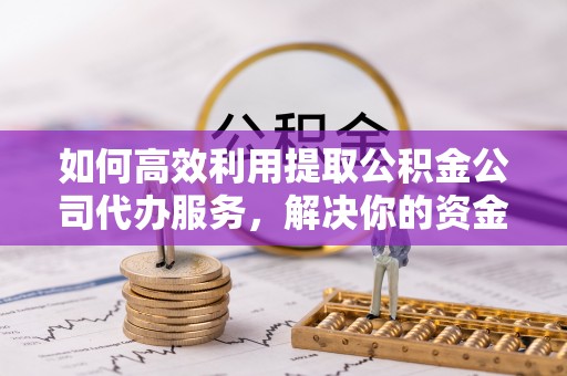 丽江如何高效利用提取公积金公司代办服务，解决你的资金难题
