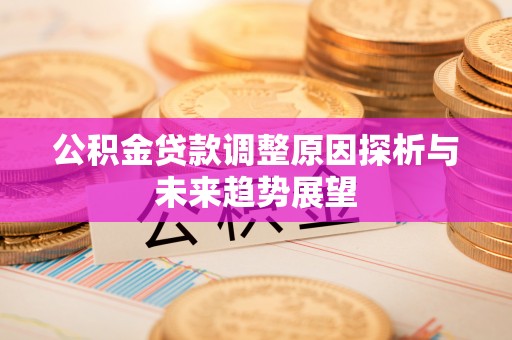 丽江公积金贷款调整原因探析与未来趋势展望
