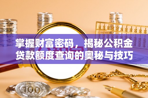 丽江掌握财富密码，揭秘公积金贷款额度查询的奥秘与技巧