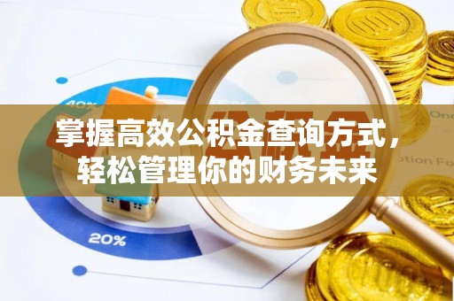 丽江掌握高效公积金查询方式，轻松管理你的财务未来