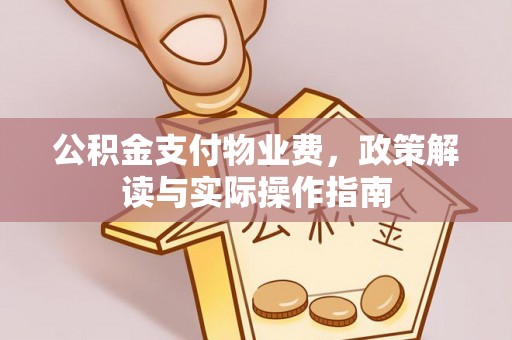 丽江公积金支付物业费，政策解读与实际操作指南