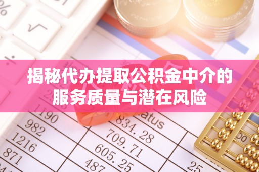丽江揭秘代办提取公积金中介的服务质量与潜在风险